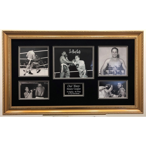 390 - HENRY COOPER original signature presentation