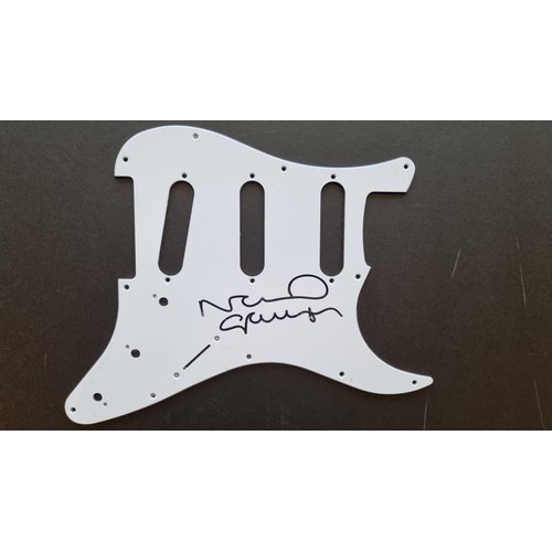 301 - Noel Gallagher Signed Guitar Scratch Plate