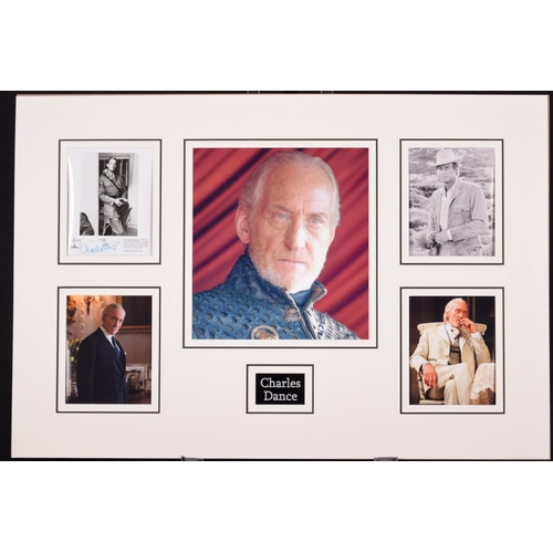 354 - CHARLES DANCE original signed presentation