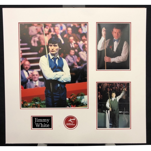 403 - JIMMY WHITE original signed presentation