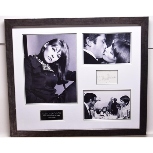 428 - GLENDA JACKSON original signed presentation