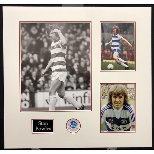 452 - STAN BOWLES original signed presentation