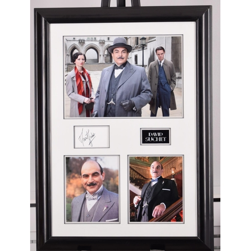 162 - DAVID SUCHET original signature presentation