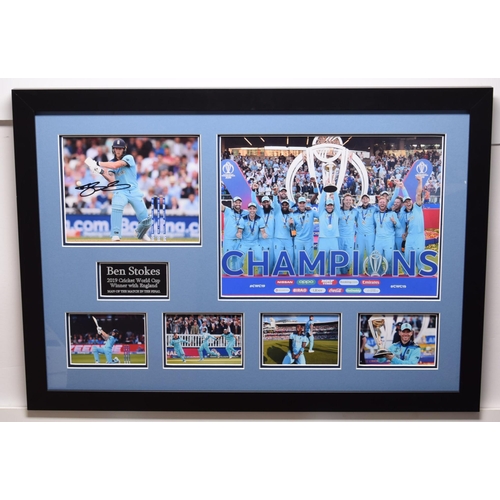 210 - BEN STOKES original signed presentation