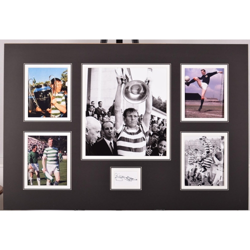 220 - BILLY MCNEILL original signed presentation