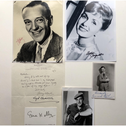 246 - HOLLYWOOD MUSICAL STARS; Donald O'Connor, Gene Kelly, Debbie Reynolds, Fred Astaire & Cyd Charisse o... 