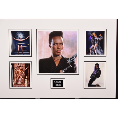 268 - GRACE JONES original signed presentation