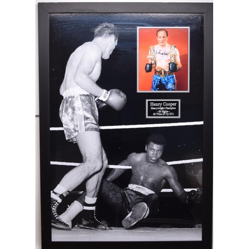 271 - HENRY COOPER original signed presentation