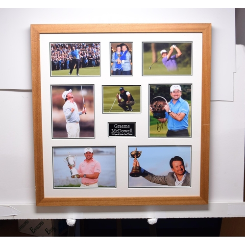 280 - GRAEME MCDOWELL original signed presentation