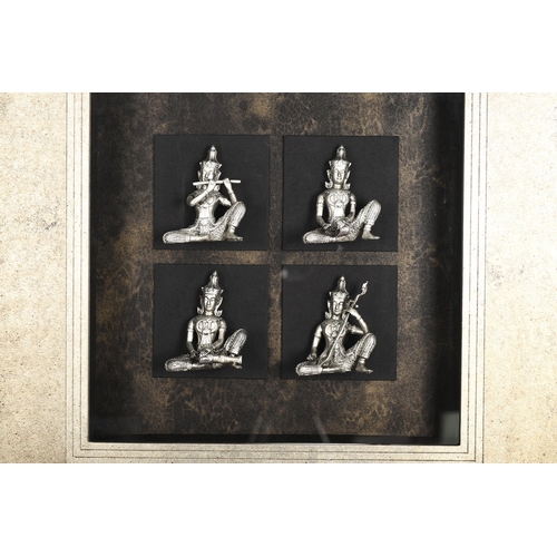 102 - Framed Buddha Figures