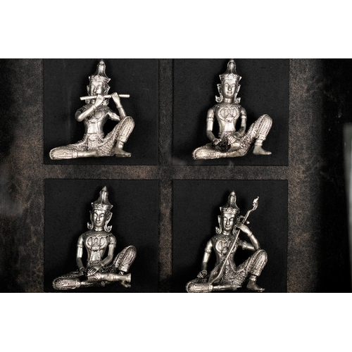 102 - Framed Buddha Figures