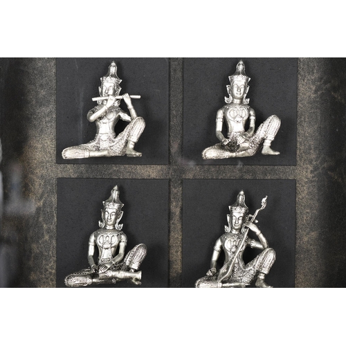 102 - Framed Buddha Figures