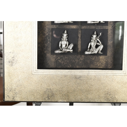 102 - Framed Buddha Figures