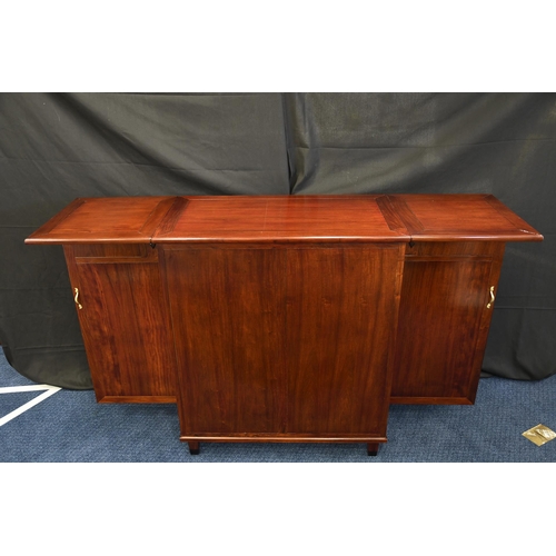 143 - Rosewood Hand Made Bar Cabinet