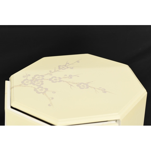 145 - Stunning Hand Painted 8 Drawer Pedestal