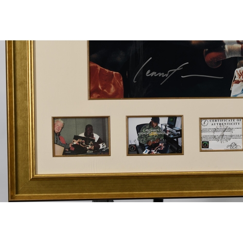 159 - Lennox Lewis & Frank Bruno Signed Memorabilia