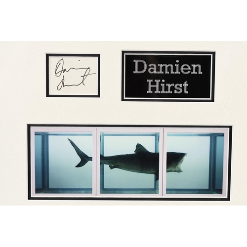 161 - Damien Hirst Original Signature