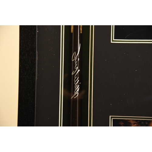 165 - Framed Cue Signed by Jimmy White