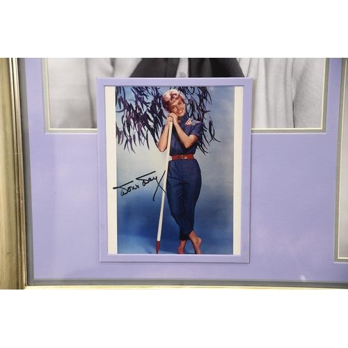 169 - Doris Day Framed Memorabilia