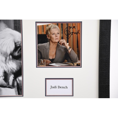 170 - Framed Judy Dench Signature