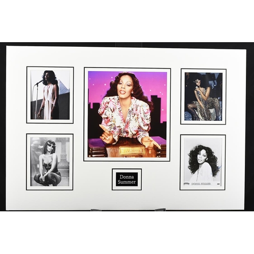 180 - Donna Summer Unique Signed Photo Presentation