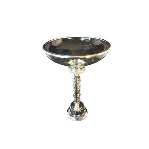 184 - Tall Glass Bowl