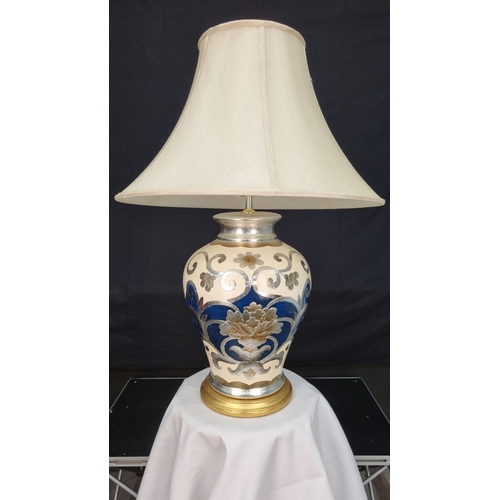 189 - Porcelain Hand Painted Lamp