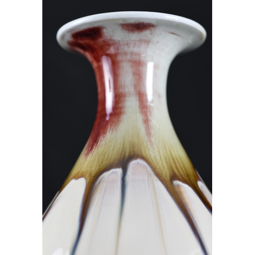 214 - Multicoloured Porcelain Vase