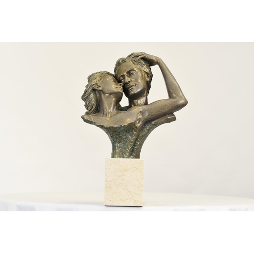 223 - Spanish Sculpture Embracing Couple