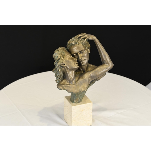 223 - Spanish Sculpture Embracing Couple