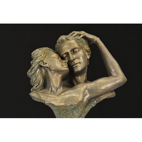 223 - Spanish Sculpture Embracing Couple