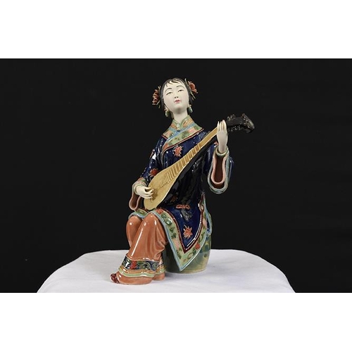 226 - Shiwan Porcelain Art Lady