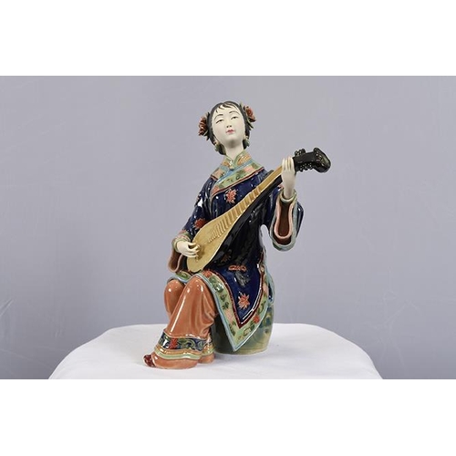 226 - Shiwan Porcelain Art Lady