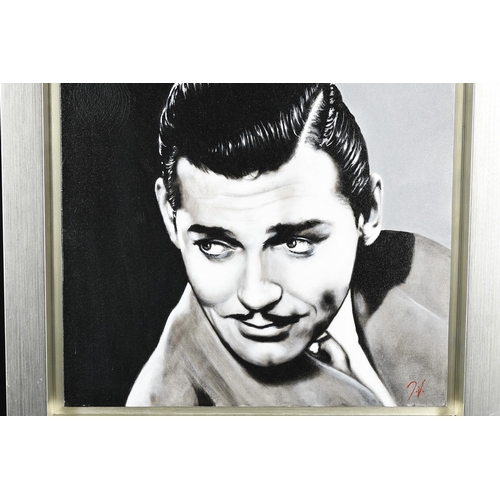 33 - Original Oil Painting by Terence Vickress - Clark Gable