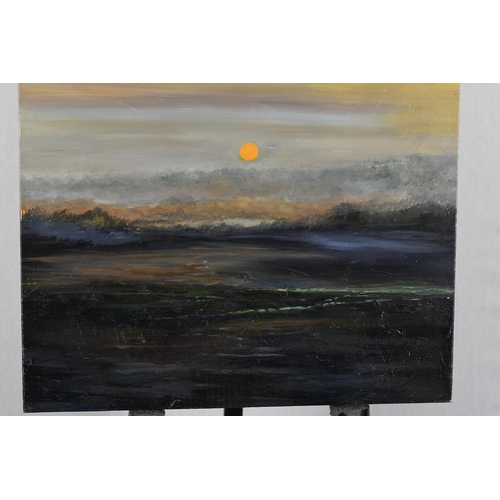 36 - Original Painting of a Sunset