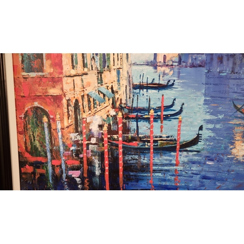 52 - Superb Large Original Oil Painting of Venice by Tony Rome