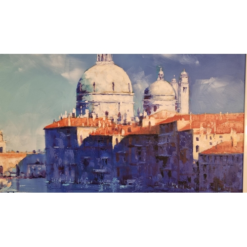 52 - Superb Large Original Oil Painting of Venice by Tony Rome