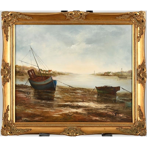 62 - Framed Painting on Canvas