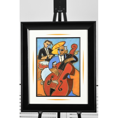 63 - Original Marsha Hammel Jazz Painting