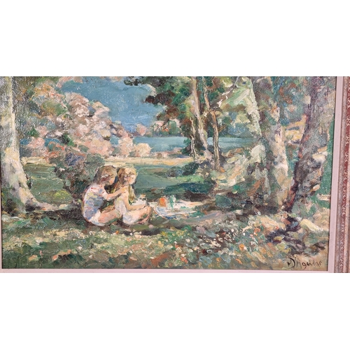 15 - Baron Michael D'Aguilar (1924-2011) Original Oil Painting