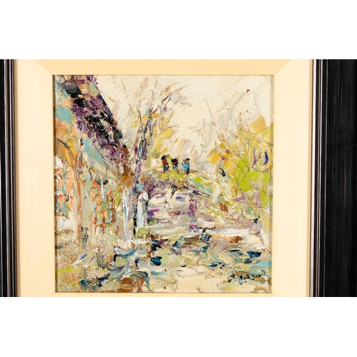 54 - Impressionist Original Framed Oil Painting