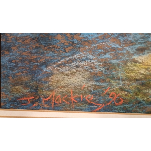 73 - John Mackie Framed Original Pastel