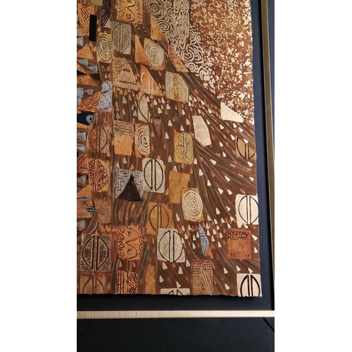 9 - Gustav Klimt 22ct Gold Inlay 