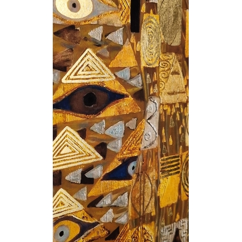 9 - Gustav Klimt 22ct Gold Inlay 