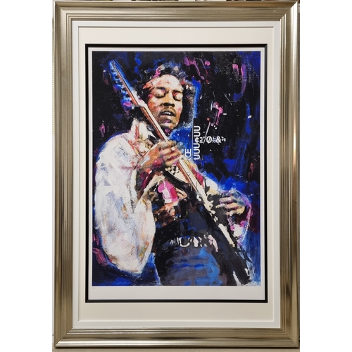 95 - Sidney Maurer Limited Edition. Jimi Hendrix.