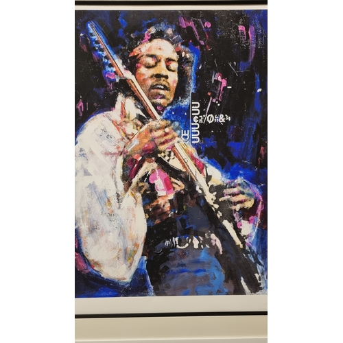 95 - Sidney Maurer Limited Edition. Jimi Hendrix.