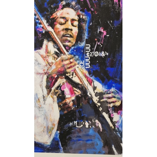 95 - Sidney Maurer Limited Edition. Jimi Hendrix.