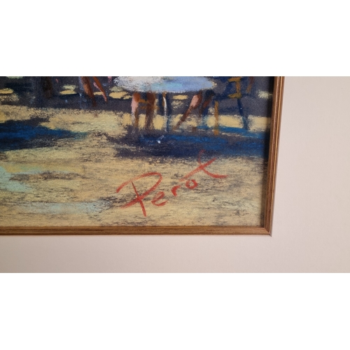 134 - Original Framed Pastel Painting by Perot