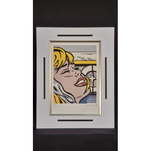 164 - Roy Lichtenstein Limited Edition Silkscreen