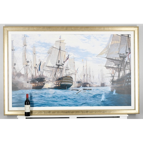 58 - Very Large Limited Edition on Canvas by World Renowned Marine Artist Steven Dews 